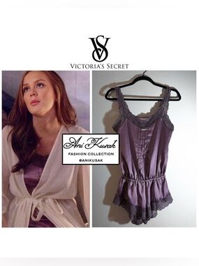 Victoria’s Secret Angels Satin One Piece Romper ASO Blair Waldorf